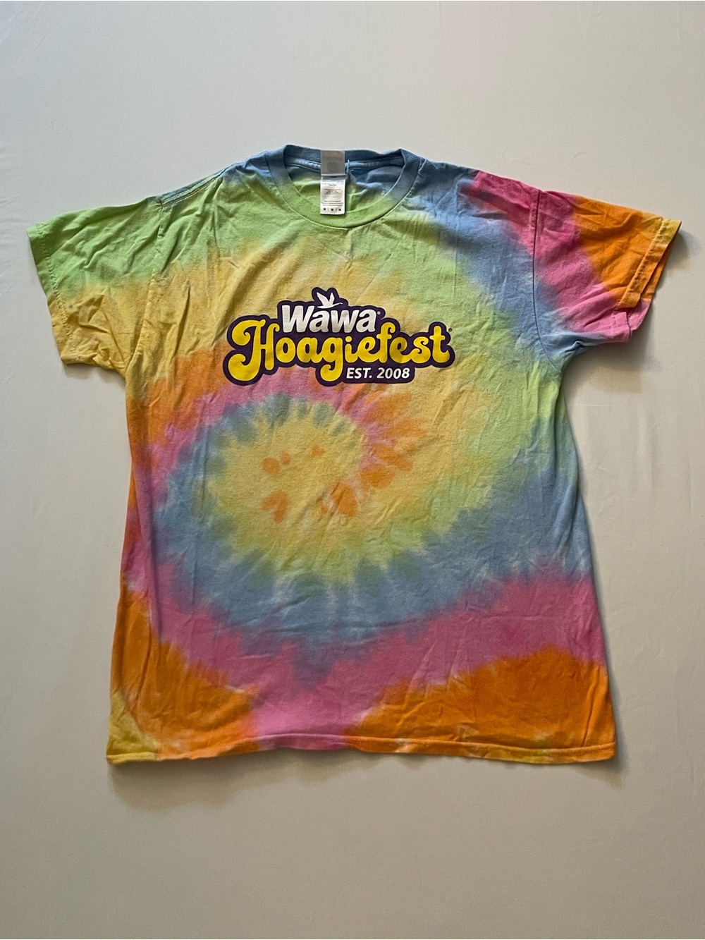 Wawa Hoagiefest Tie-Dye Short Sleeve Tee - Multicolor